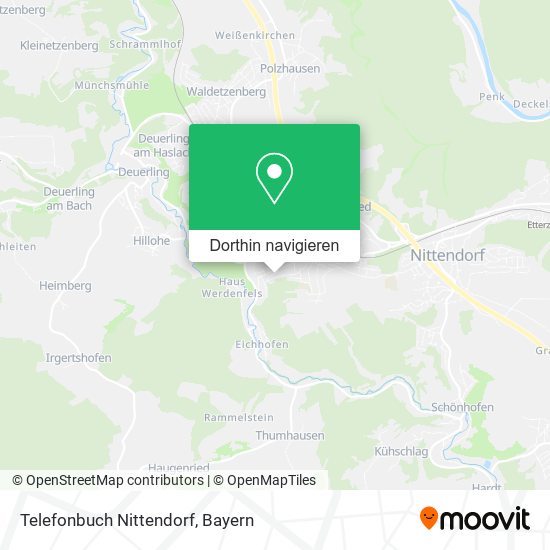 Telefonbuch Nittendorf Karte