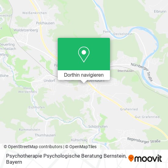 Psychotherapie Psychologische Beratung Bernstein Karte
