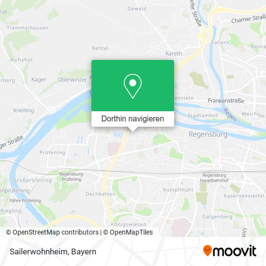 Sailerwohnheim Karte