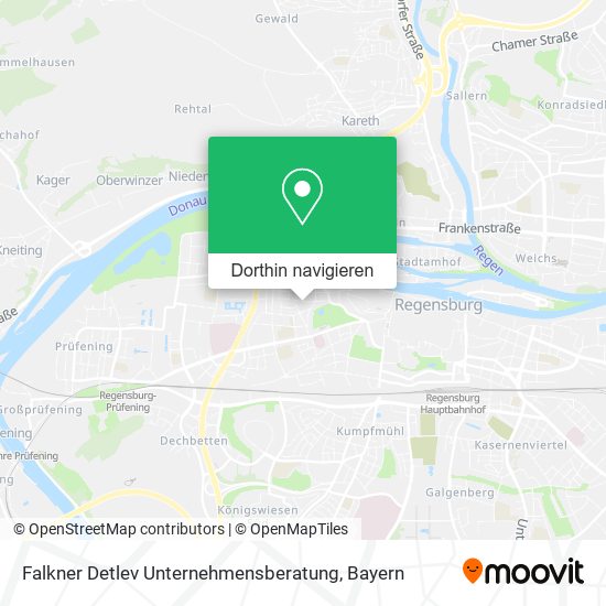 Falkner Detlev Unternehmensberatung Karte