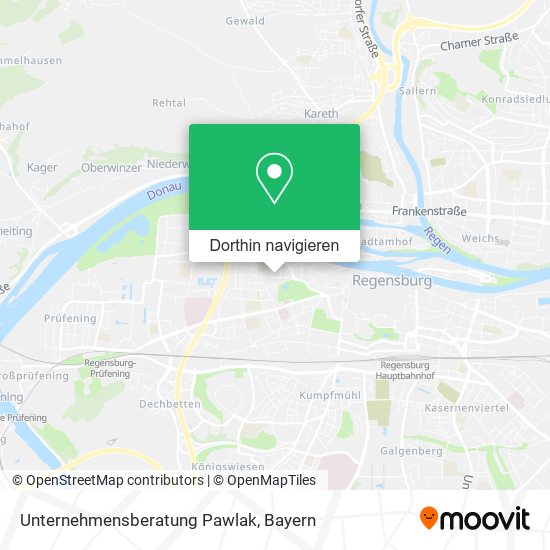 Unternehmensberatung Pawlak Karte