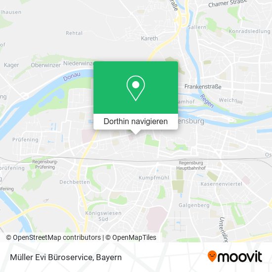 Müller Evi Büroservice Karte