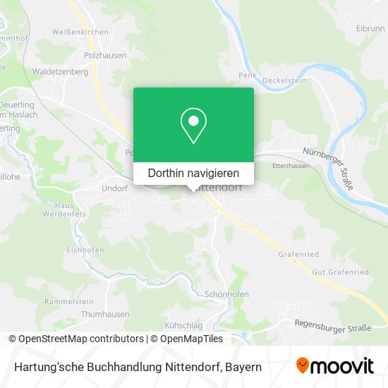 Hartung'sche Buchhandlung Nittendorf Karte