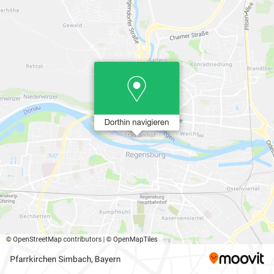 Pfarrkirchen Simbach Karte