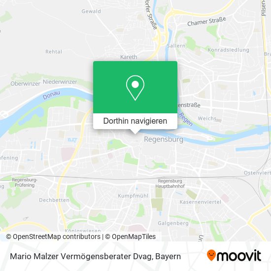 Mario Malzer Vermögensberater Dvag Karte