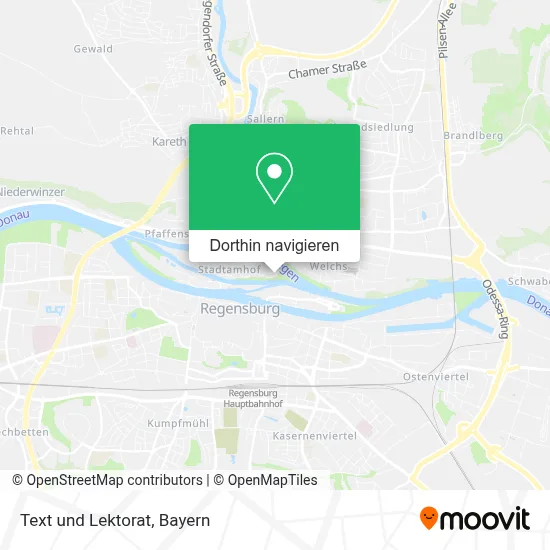 Text und Lektorat Karte