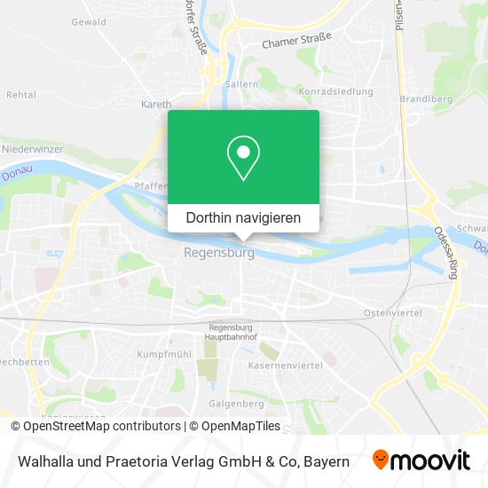 Walhalla und Praetoria Verlag GmbH & Co Karte