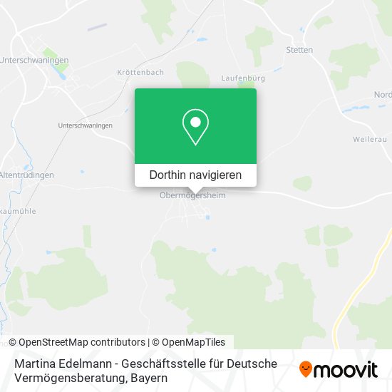 Martina Edelmann - Geschäftsstelle für Deutsche Vermögensberatung Karte