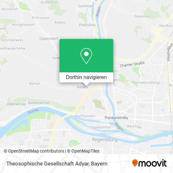 Theosophische Gesellschaft Adyar Karte