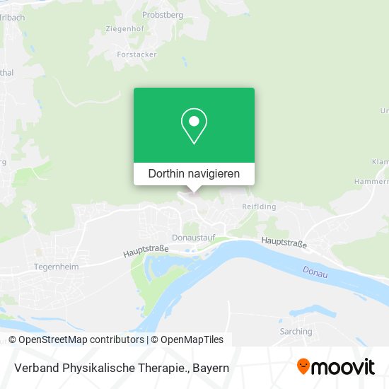 Verband Physikalische Therapie. Karte