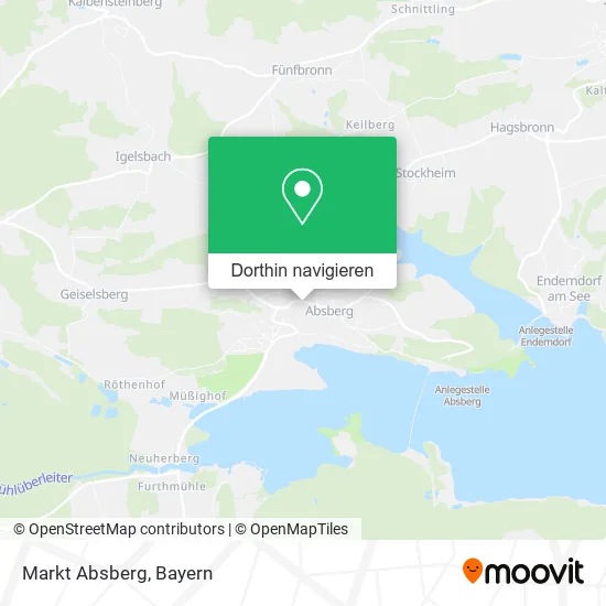 Markt Absberg Karte