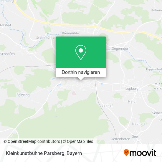 Kleinkunstbühne Parsberg Karte