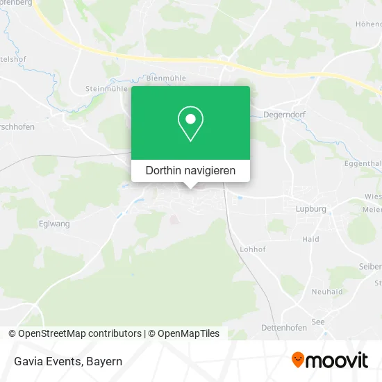 Gavia Events Karte