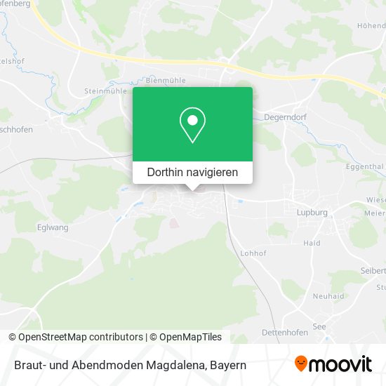 Braut- und Abendmoden Magdalena Karte