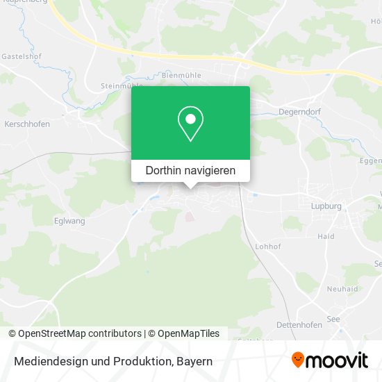 Mediendesign und Produktion Karte