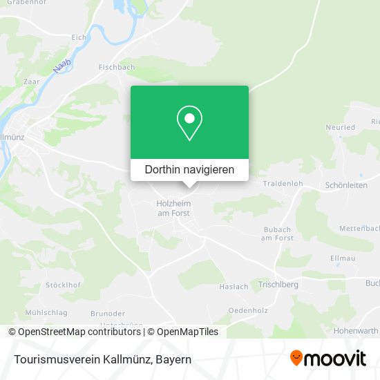 Tourismusverein Kallmünz Karte