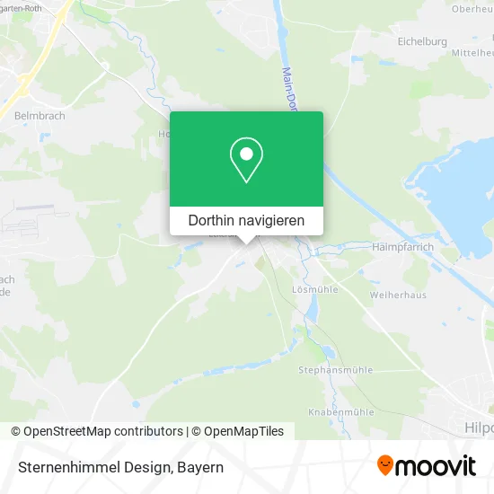 Sternenhimmel Design Karte