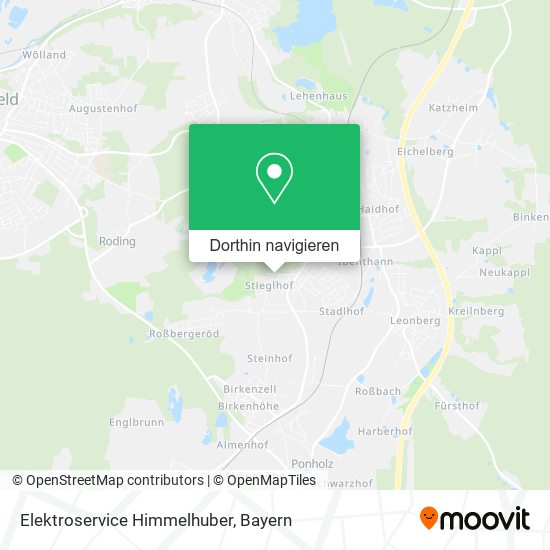 Elektroservice Himmelhuber Karte