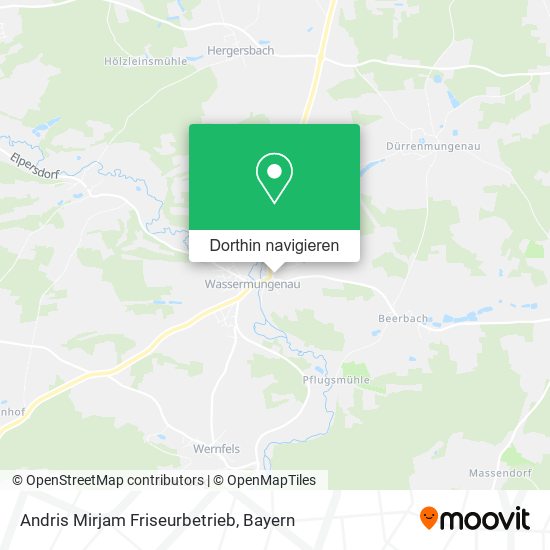 Andris Mirjam Friseurbetrieb Karte