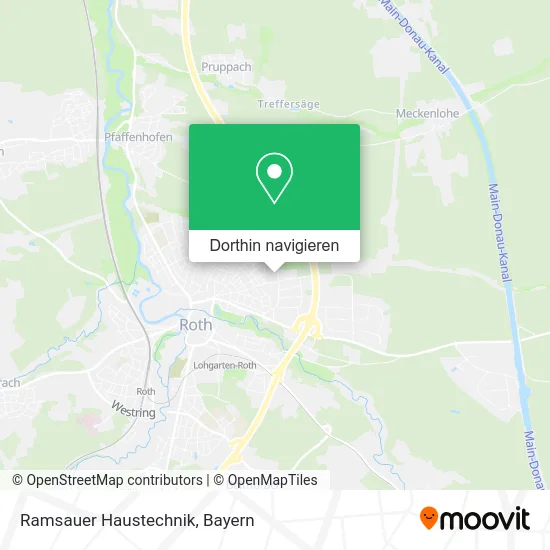 Ramsauer Haustechnik Karte