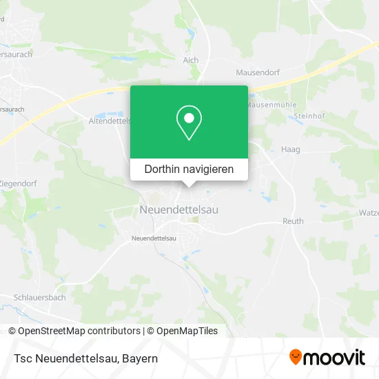Tsc Neuendettelsau Karte