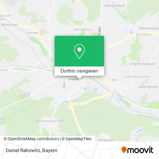 Daniel Rakowitz Karte