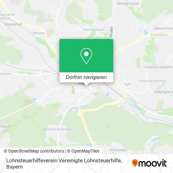 Lohnsteuerhilfeverein Vereinigte Lohnsteuerhilfe Karte