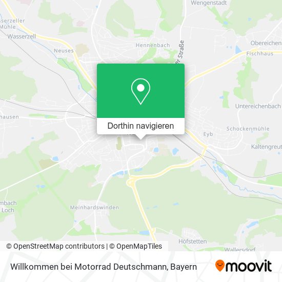 Willkommen bei Motorrad Deutschmann Karte