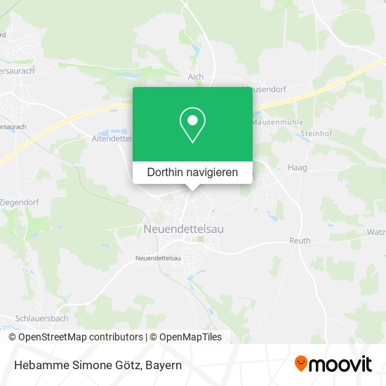 Hebamme Simone Götz Karte