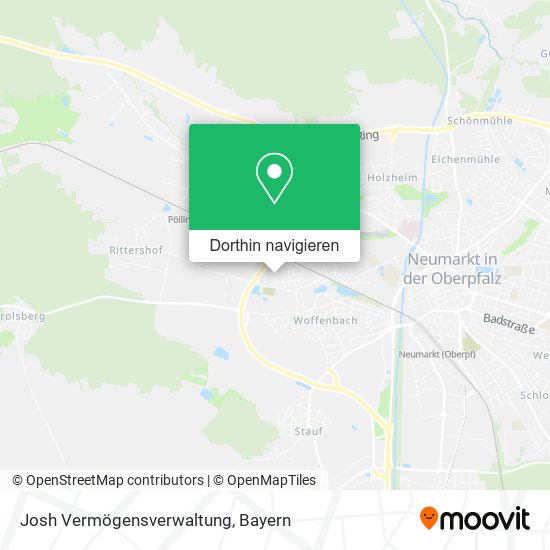 Josh Vermögensverwaltung Karte