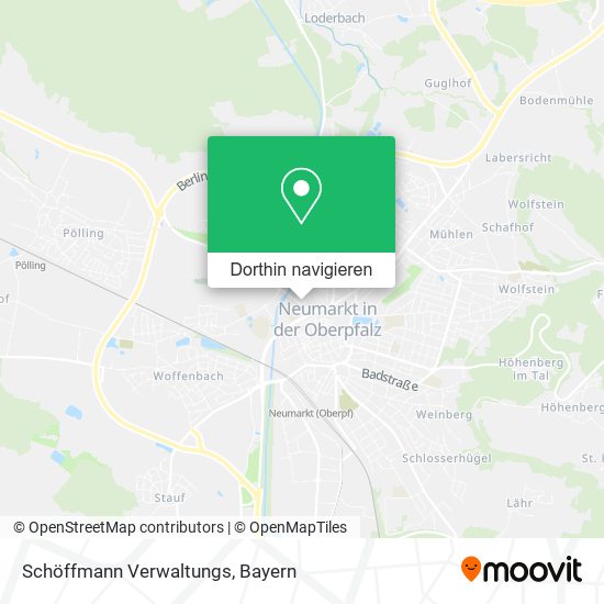 Schöffmann Verwaltungs Karte