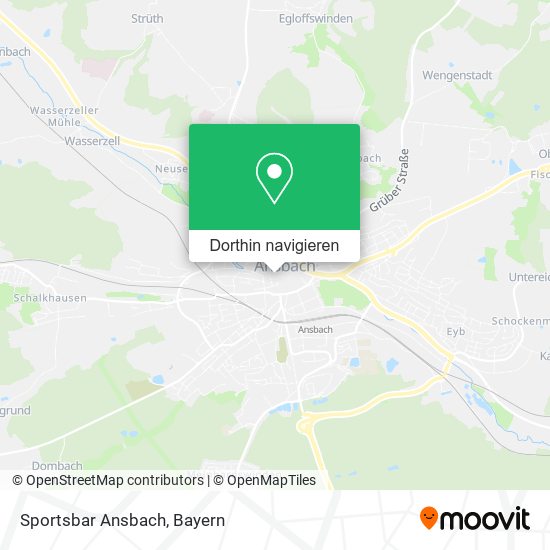 Sportsbar Ansbach Karte