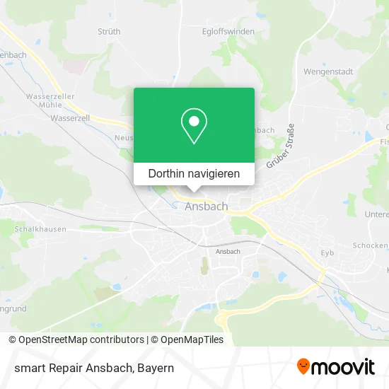 smart Repair Ansbach Karte