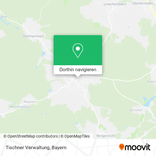 Tischner Verwaltung Karte