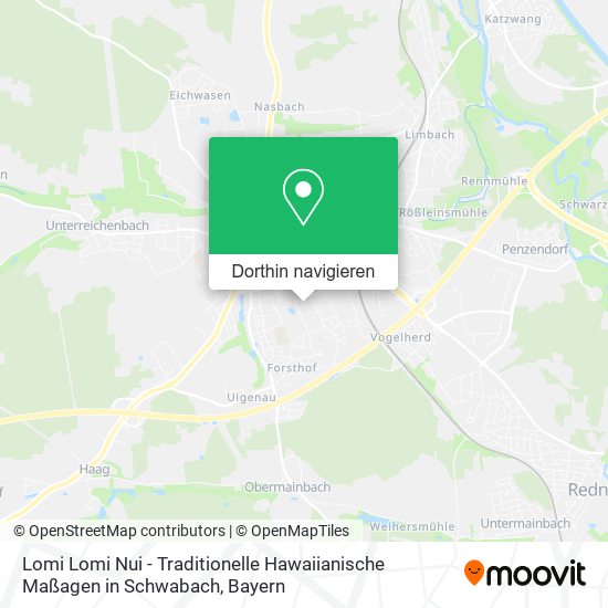Lomi Lomi Nui - Traditionelle Hawaiianische Maßagen in Schwabach Karte