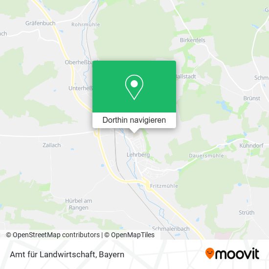 Amt für Landwirtschaft Karte