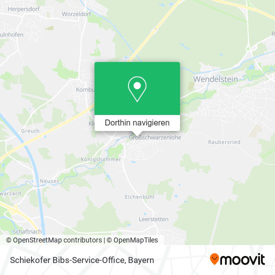 Schiekofer Bibs-Service-Office Karte