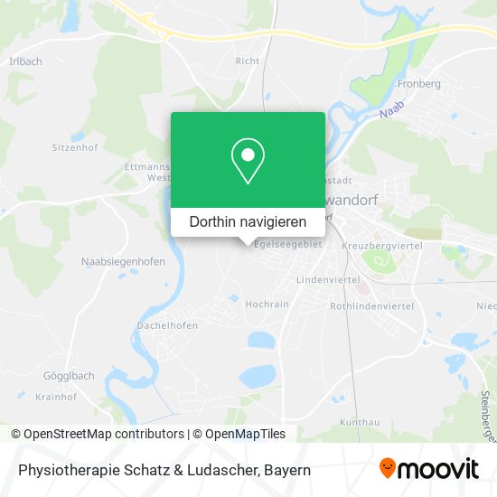 Physiotherapie Schatz & Ludascher Karte