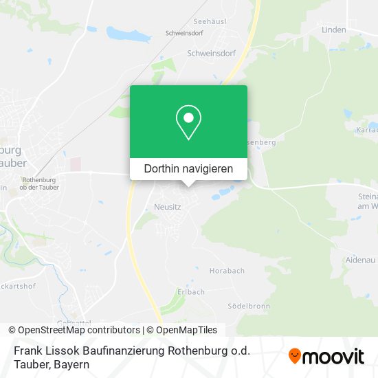 Frank Lissok Baufinanzierung Rothenburg o.d. Tauber Karte
