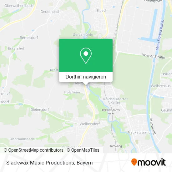 Slackwax Music Productions Karte