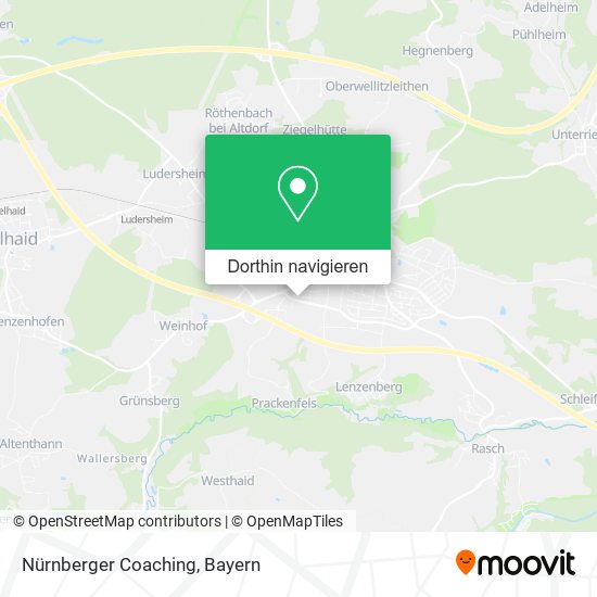 Nürnberger Coaching Karte