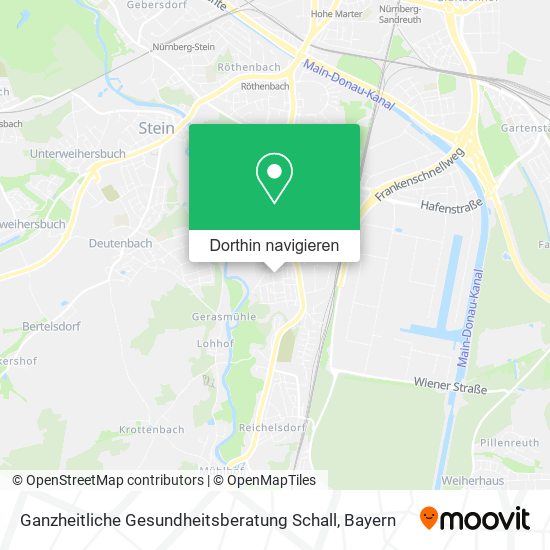 Ganzheitliche Gesundheitsberatung Schall Karte