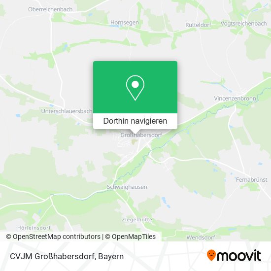 CVJM Großhabersdorf Karte