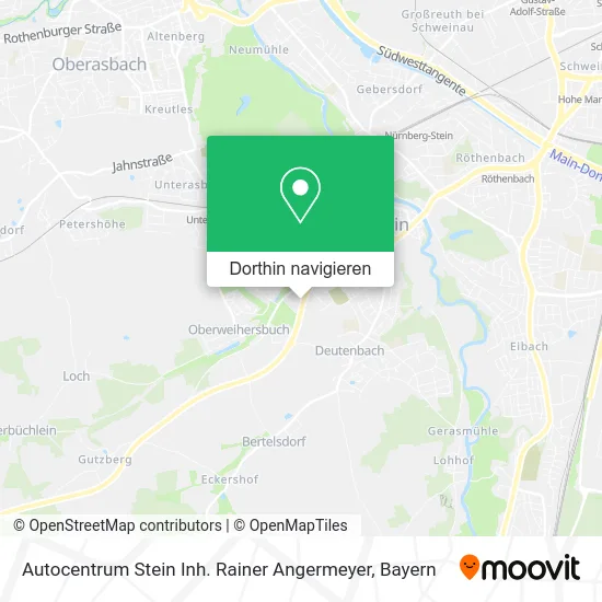 Autocentrum Stein Inh. Rainer Angermeyer Karte