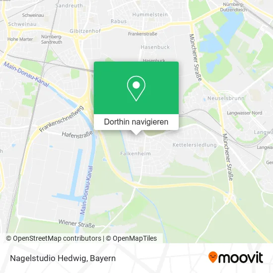 Nagelstudio Hedwig Karte