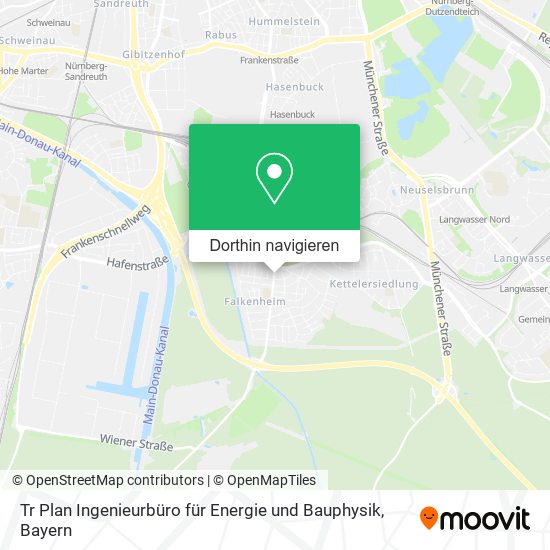 Tr Plan Ingenieurbüro für Energie und Bauphysik Karte