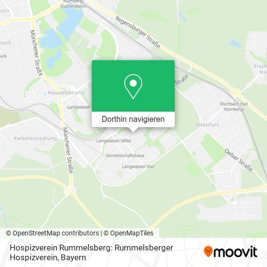 Hospizverein Rummelsberg: Rummelsberger Hospizverein Karte