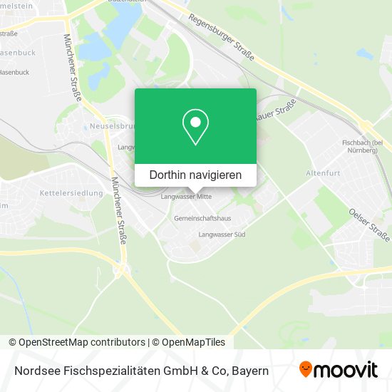 Nordsee Fischspezialitäten GmbH & Co Karte