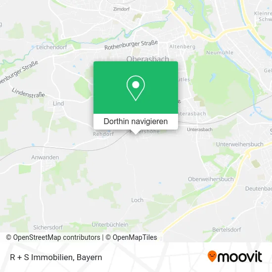 R + S Immobilien Karte