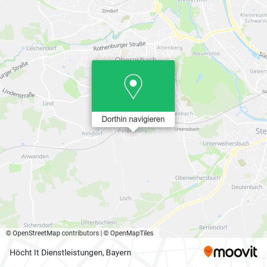 Höcht It Dienstleistungen Karte
